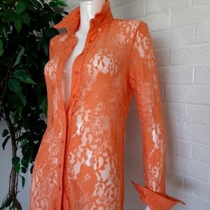Sheer Lace Dress